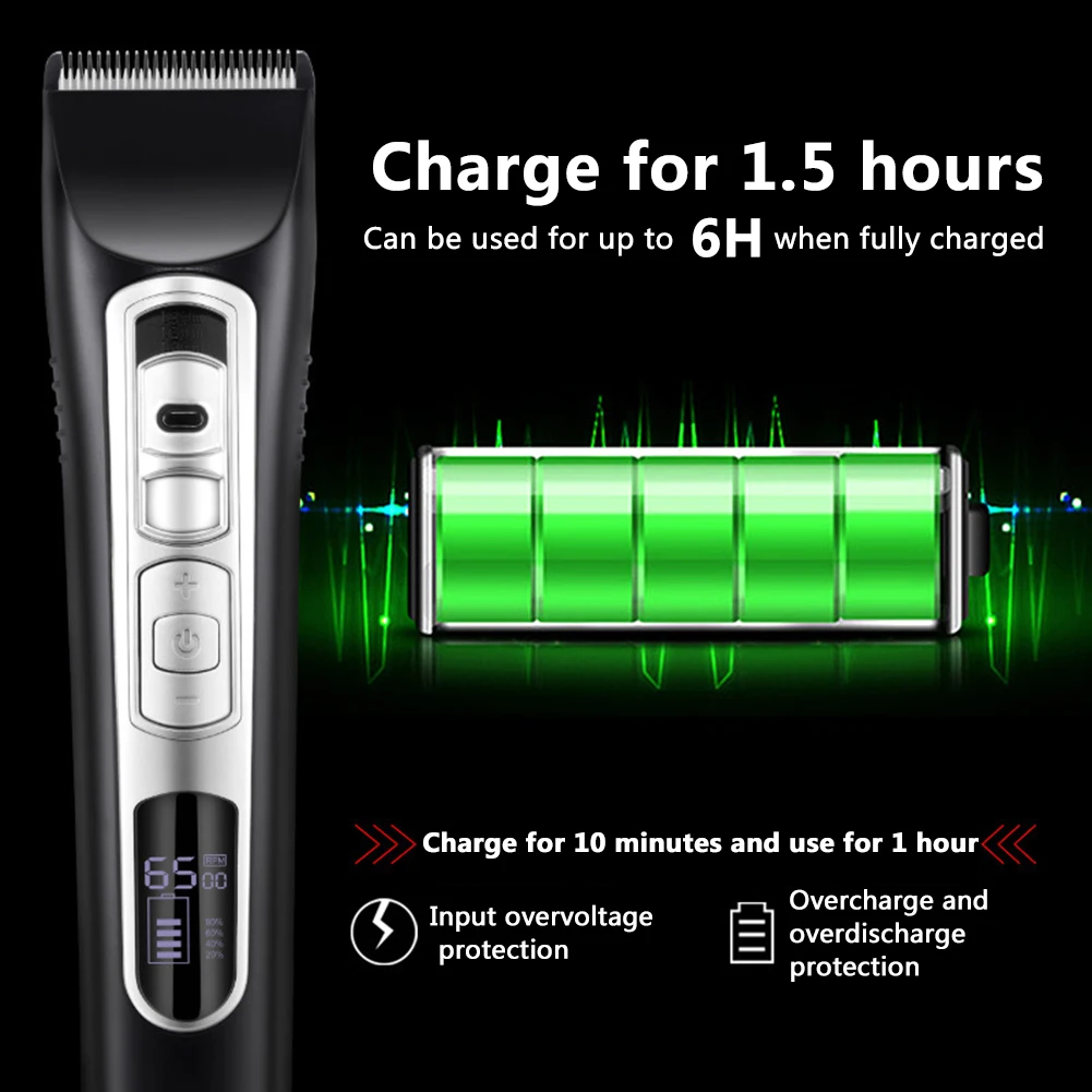 

Pet Dog Clippers Rechargeable Home Hair Clipper Suitable For Adult Children Pet Hair Trimmer
