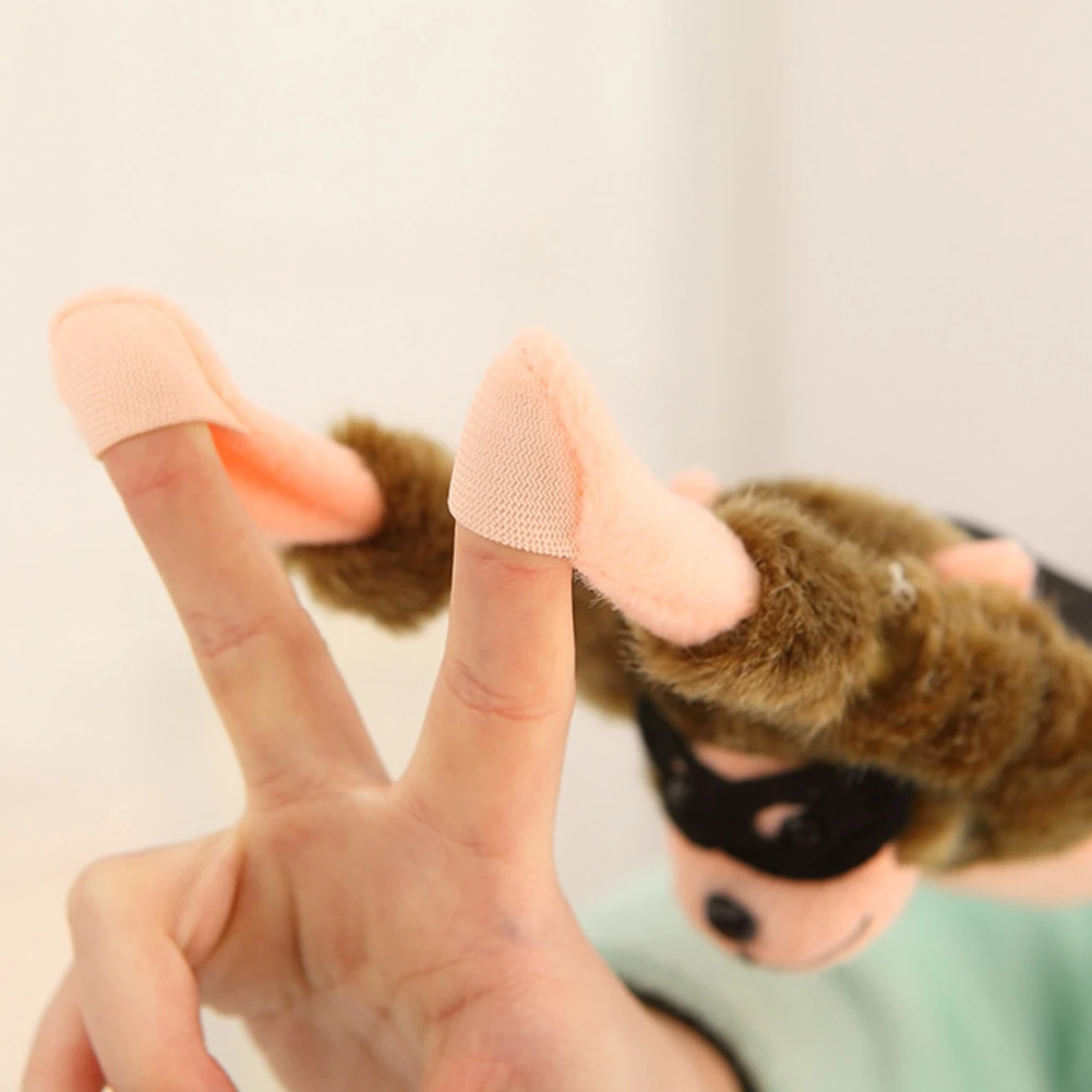 Летающая обезьяна утка петух лягушка корова Рогатка дети фаршированные животные