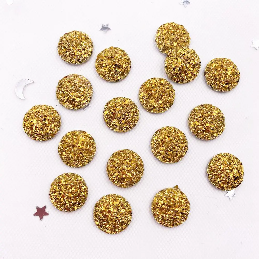 

80 шт., круглые бусины из смолы, 12 мм