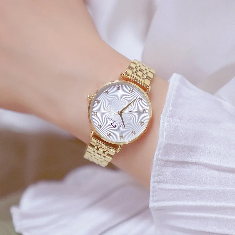 Роскошные Брендовые женские часы с розовым золотом новинка 2019 ультратонкие