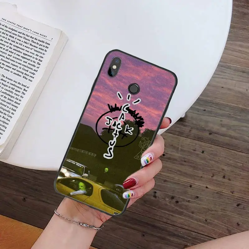 

Jackboys Travis Scott rapper high quality Phone Case shell For Xiaomi Redmi note 7 8 9 t k30 max3 9 s 10 pro lite
