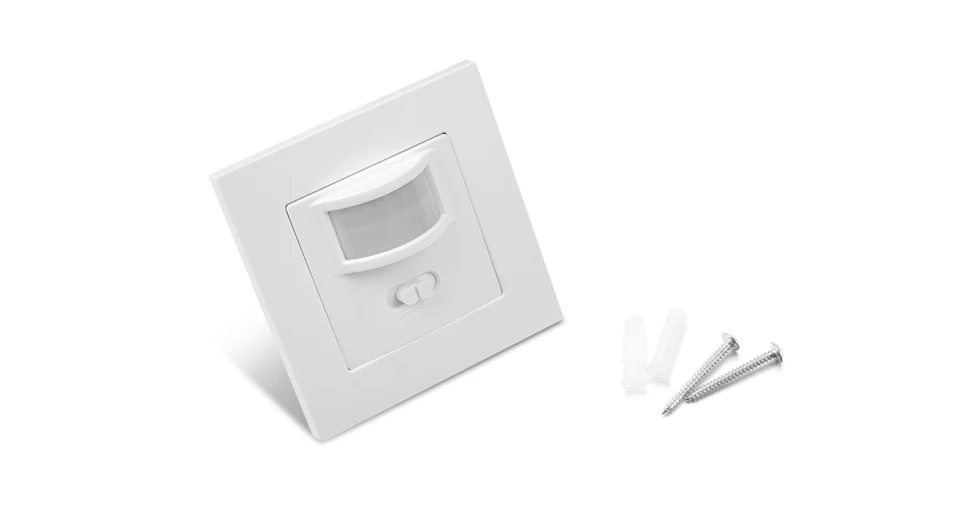 

Пассивный инфракрасный датчик движения с переключателем вкл./выкл.