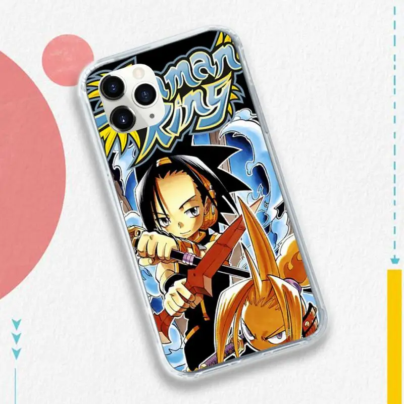 

Shaman King Anime Phone Case for iPhone 11 12 pro XS MAX 8 7 6 6S Plus X 5S SE 2020 XR