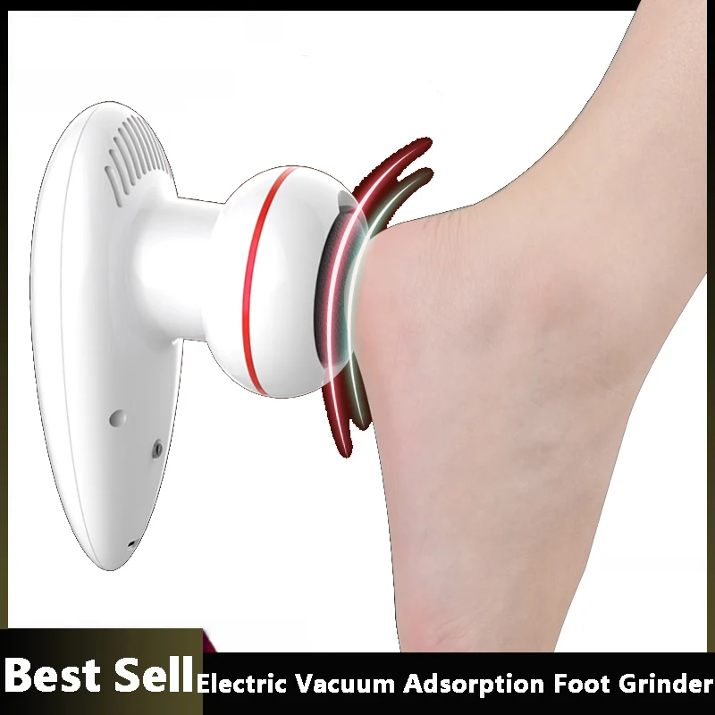 

USB Rechargable Electric Vacuum Adsorption Foot Grinder Predicure Machine Dead Skin Remover Callus Skin Foot Care Tools
