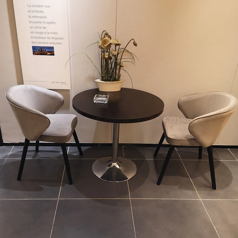 Скандинавский обеденный стул современная простая Домашняя сеть знаменитостей