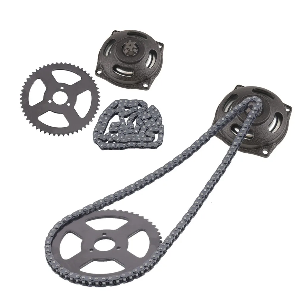 

Bold 6 Teeth Clutch Drum Gearbox Bold 54 Sprocket T8F Chain Sprocket 144 Links For 47cc 49cc 2 Stroke Minimoto Pocket Bike