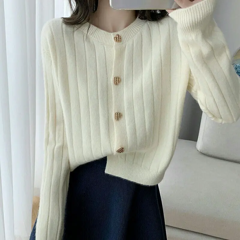 

Woman Sweaters 2020 Autumn Winter Knitting Cardigan Coat Women's Top Women's Loose Sweater Femme Chandails Pull Hiver