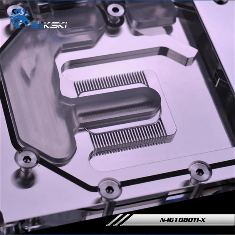 Bykski полный охват GPU водный блок для красочных iGame GTX1080Ti вулкан AD видеокарта N-IG1080TI-X