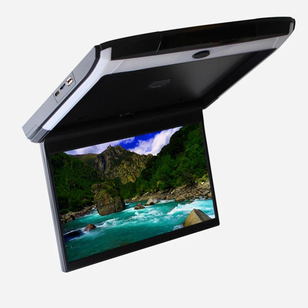 12 дюймов Дисплей цифровой Экран монитор крыши автомобиля ЖК-дисплей откидной