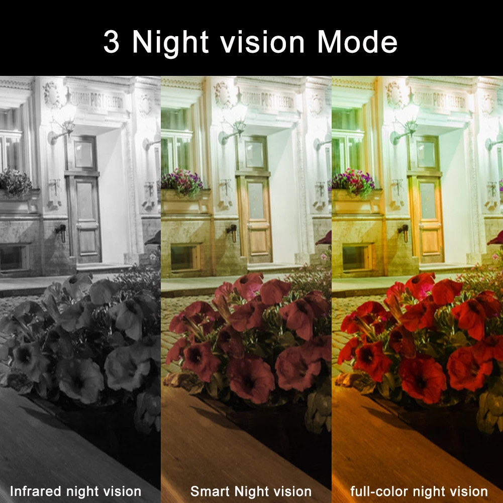 

Outdoor WiFi IP Camera 1080P HD Wireless Camera 32 LED Light IR Audio Video IP66 Waterproof Home Garden CCTV Security Cam
