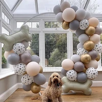 54pcsset pets dog paw latex balloons animal birthday party decoration helium globos supplies kids favor toys inflatable balls