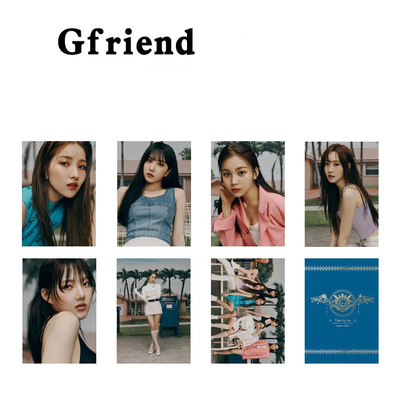 Альбом Kpop Gfriend 7 шт./компл. двусторонняя маленькая карточка картинка открытка
