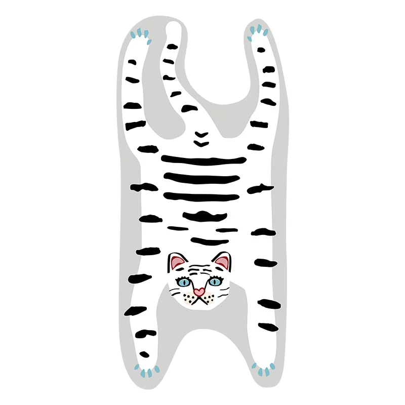 Новинка нескользящий коврик с изображением животных тигра леопардовой