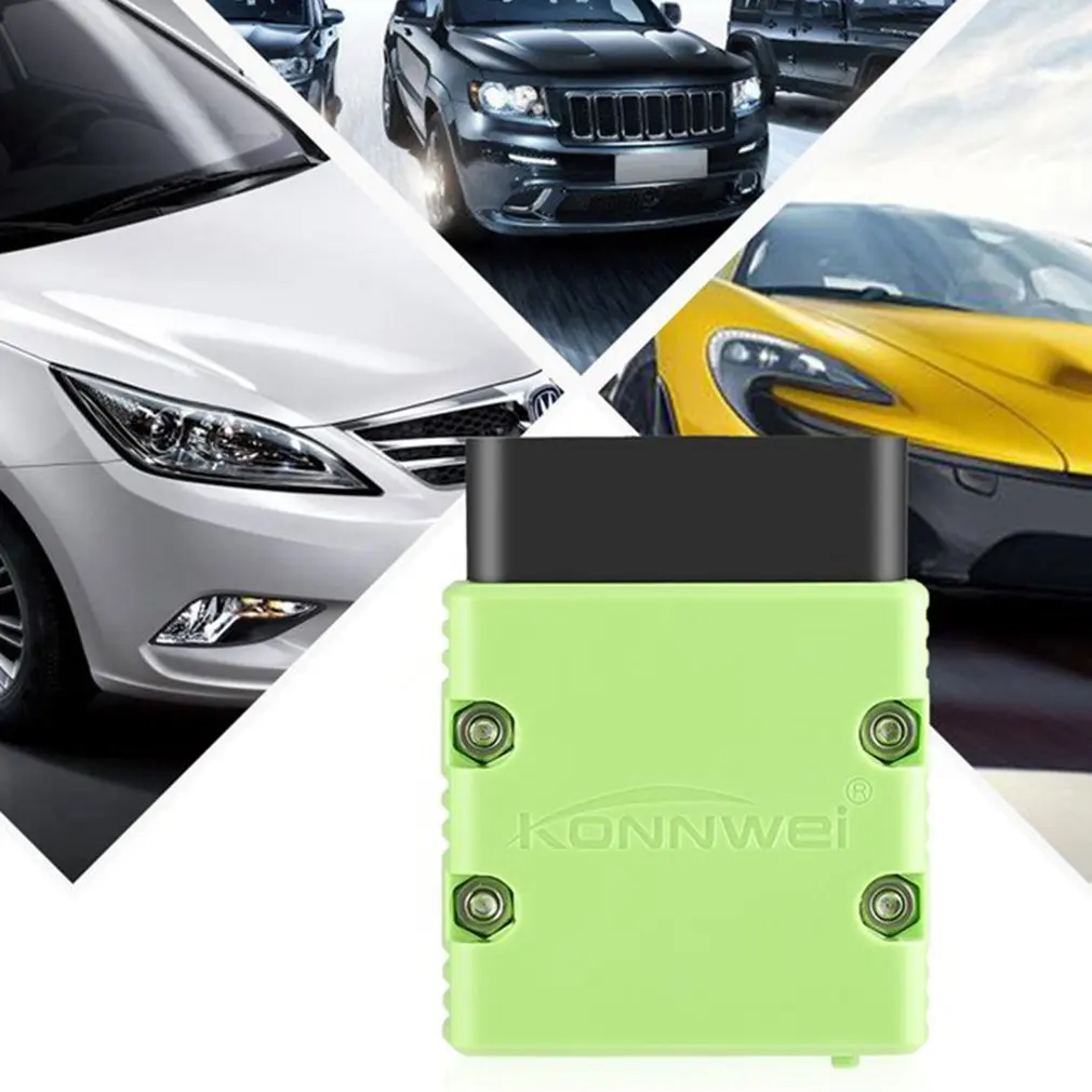 Konnwei KW902 ELM327 Bluetooth OBD2 автомобильный диагностический сканер неисправностей