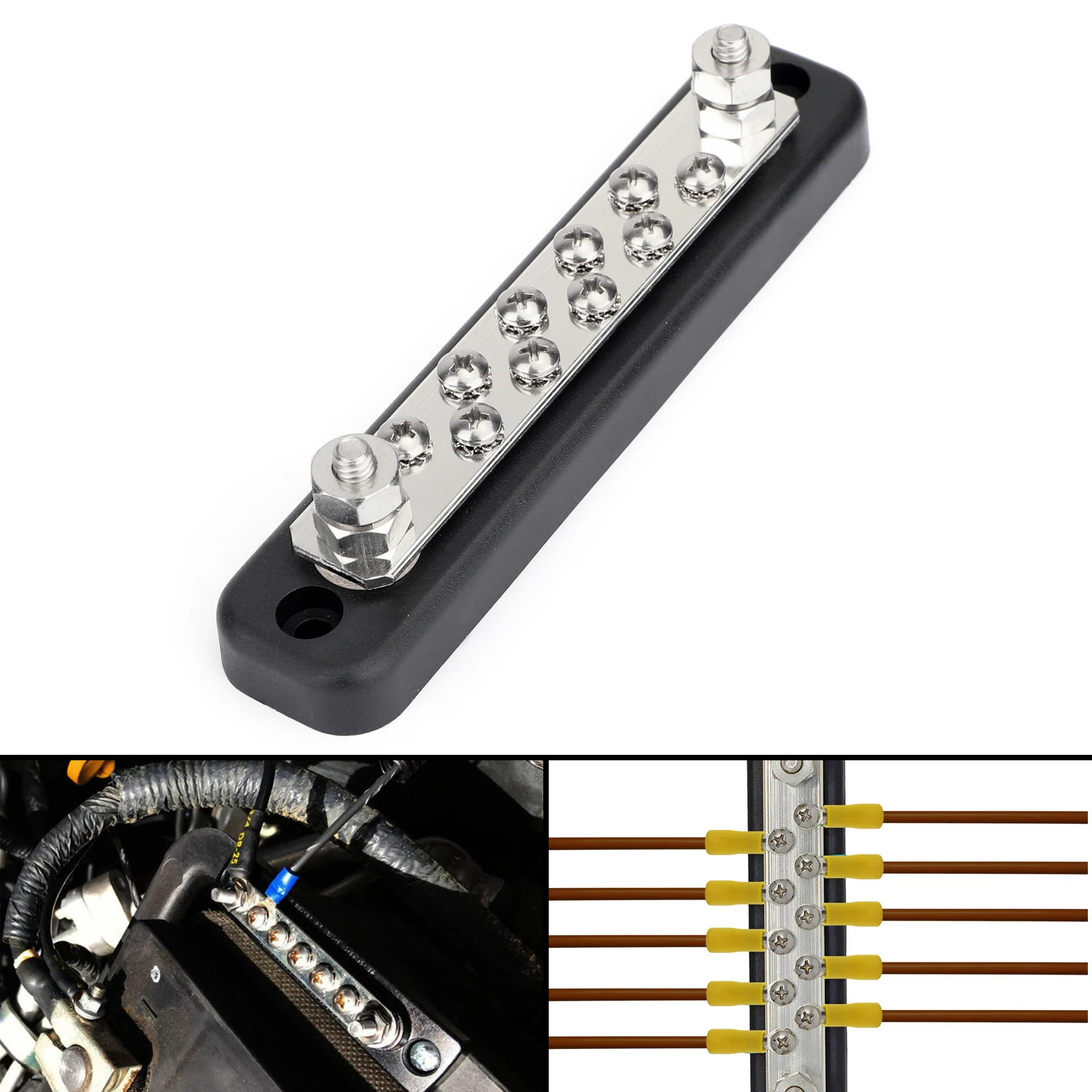 Artudatech 5 10 Point 100A 150A автобусная панель распределения питания Клеммная колодка для