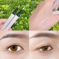 6 colors long lasting liquid eyeliner pen waterproof fast dry eye liner pencil smooth easy to wear cosmetic eyes makeup tools