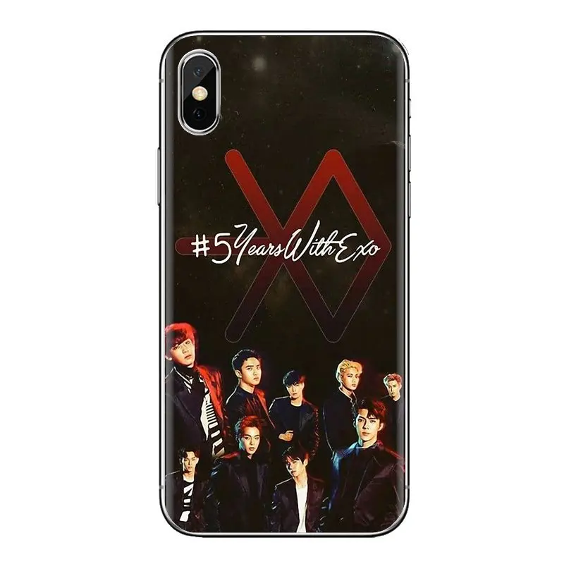 Exo Kpop For LG Spirit Motorola Moto X4 E4 E5 G5 G5S G6 Z Z2 Z3 G2 G3 C Play Plus Mini Transparent Soft Cases Covers |