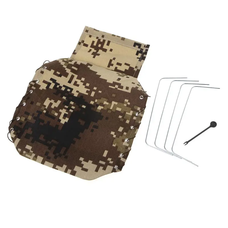 

Professional Canvas Hood Cover Cloth for WPL B16 C24 C14 B24 RC Military Vehicle Truck