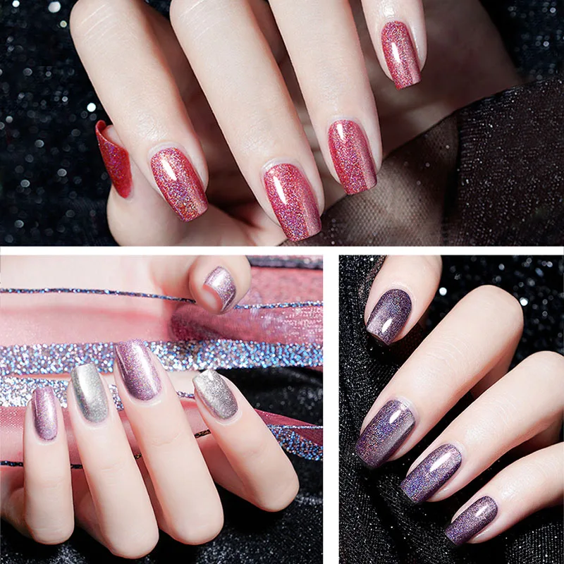 

Nail Polish Varnishes Gel Glitter Painting Nails Art for Manicure 5ml SSwell