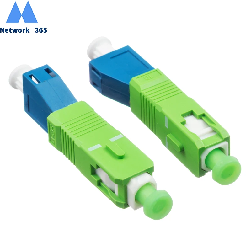 5pcs/lot  SC/APC-LC/UPC Singlemode Optical Adapter SC Male to LC Female  Fiber Optic Free  Shipping