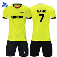 2021 men boys short sleeve soccer jerseys sets children football clothes kids futsal uniform adult sportswear tracksuit custom