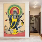 Постер киви из индийского фольклорного Кали, Картина на холсте, индуистский настенный художественный Декор для гостиной