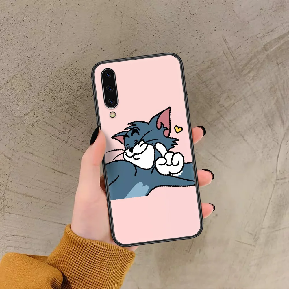 

Tom Jerry Cat And Mouse Phone Case For Samsung Galaxy A 3 5 7 8 10 20 20E 21S 30 30S 40 50 51 70 71 black Shell Silicone Bumper