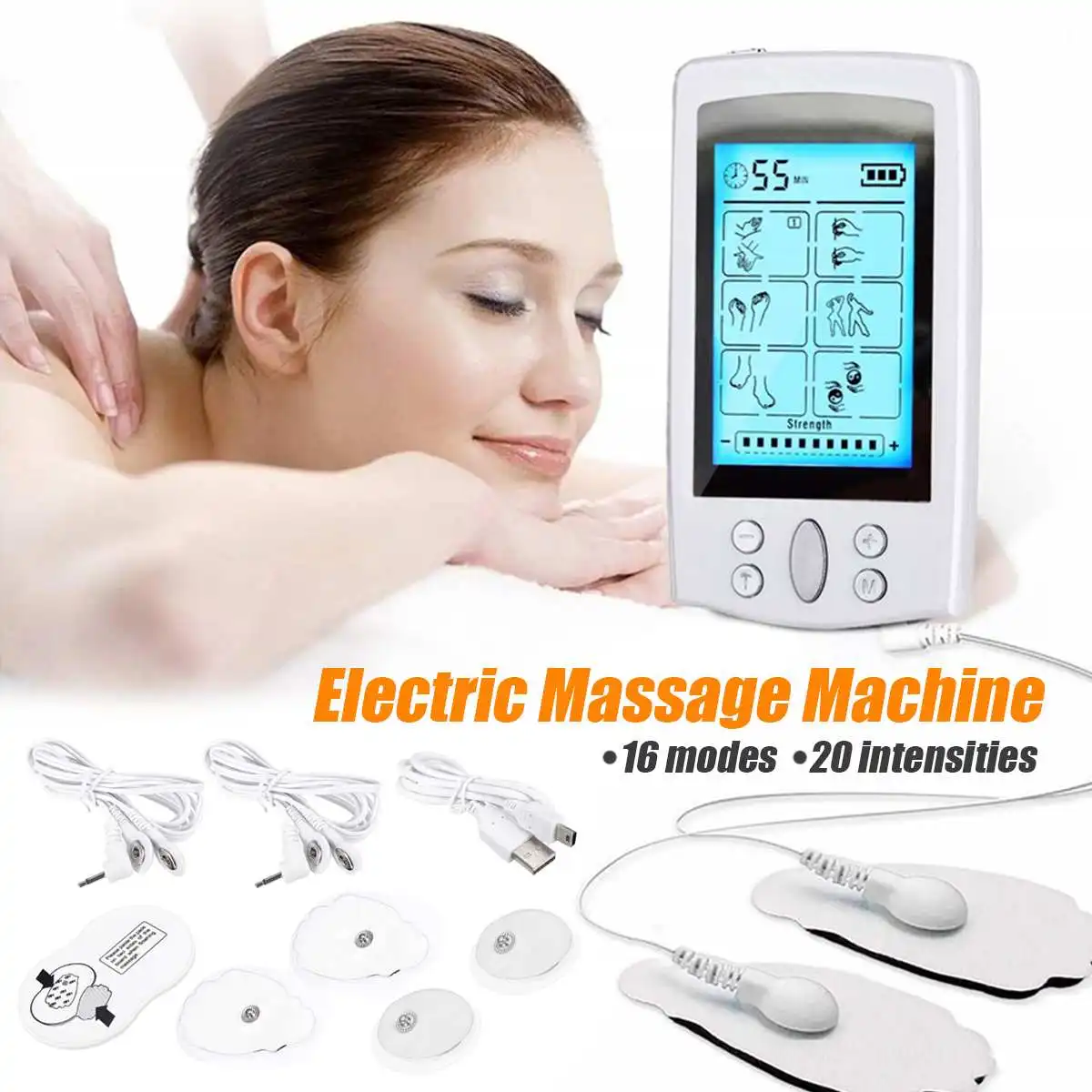 

Электрический массажный аппарат, 16 режимов