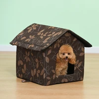 waterproof oxford cloth kennel cat kennel dog bed pet bed stray cat dog cat kennel bed pet basket cozy sleeping tent house
