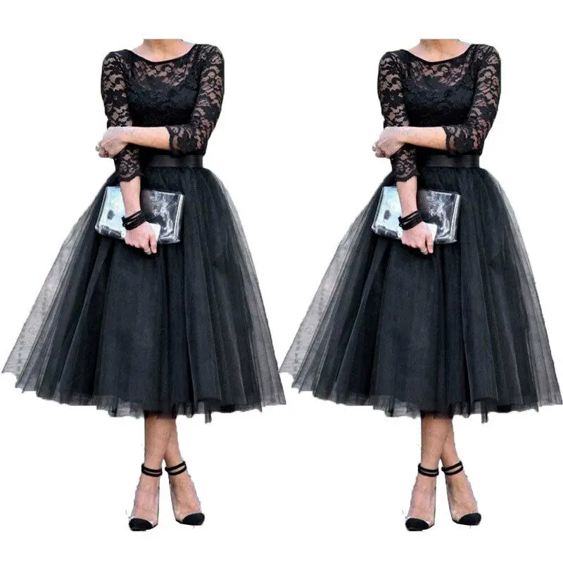 Модное осеннее платье большого размера плюс женское винтажное с длинным рукавом