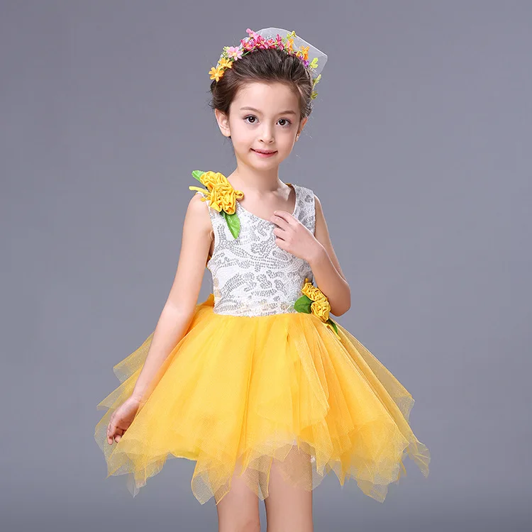 Платье для латинских танцев девочек бальных Детское платье Одежда сальсы и