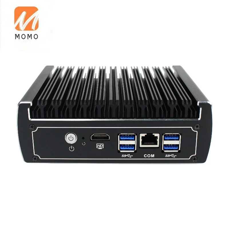 

3865U i3-7100 i5-7200 six network port Gigabit soft router mini computer host home office embedded industrial computer