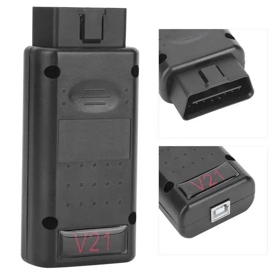 MPPS V21 основной + трехколесный многозагрузный кабель ECU чип-тюнинг сканер для