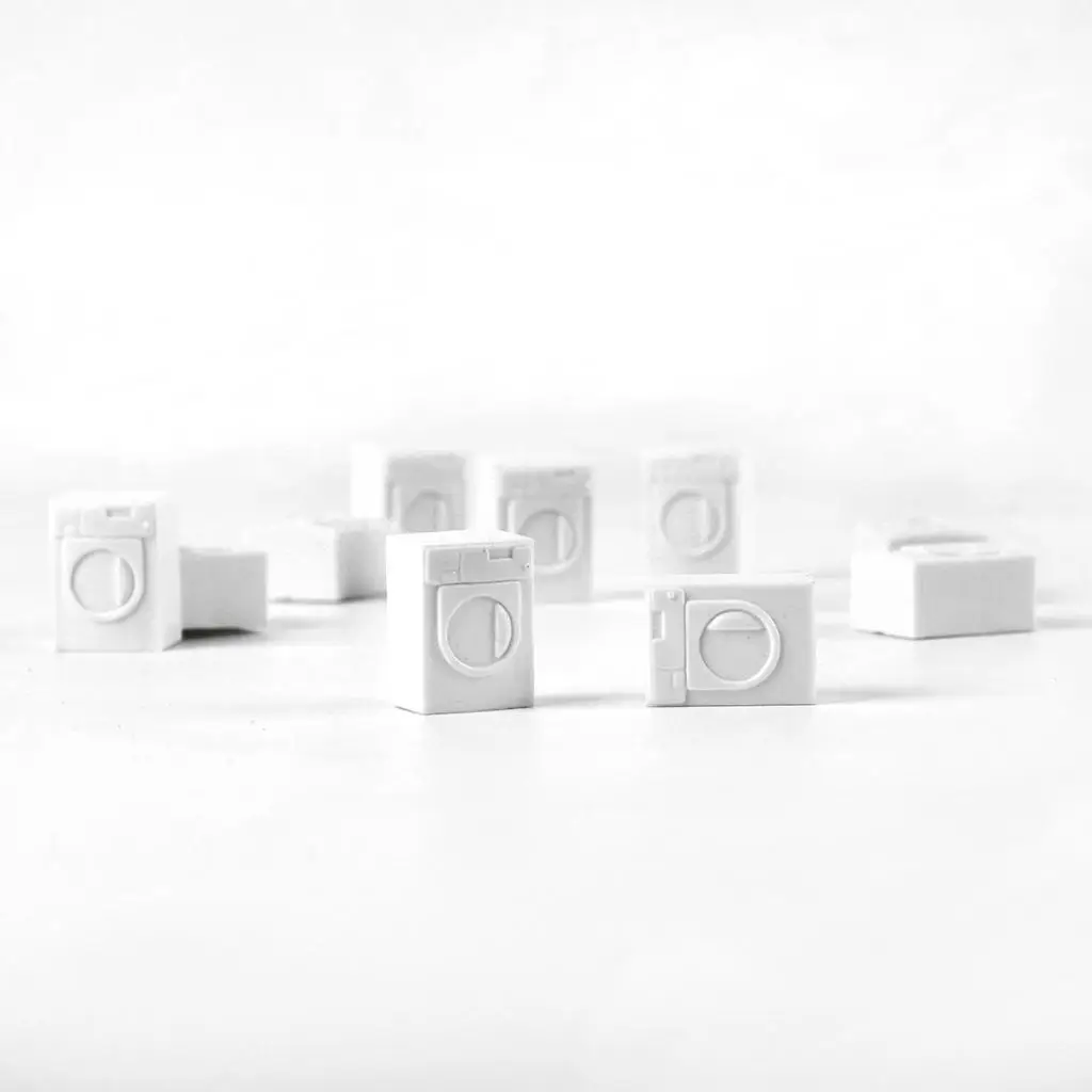 

MagiDeal 1/50 Scenery Building Kits Indoor Furniture Washer Machine Models