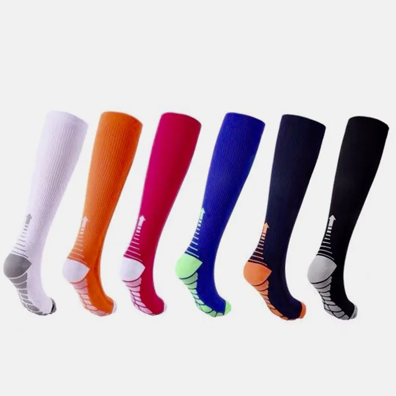 

New Socks Men Women Compression Socks Knee High 20-30 Mmhg Fit Nurse Medical Edema Diabetes Varicose Veins Running Sports Socks