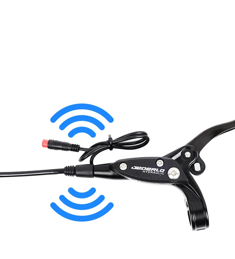 E-Bike MTB Hydraulic Disc brake Set Aluminum Alloy Electric bike scooter Power Control Shifter cut power off Bicycle Brakes | Спорт и