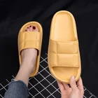 Сезонные мужские женские мужские уличные домашние тапочки на толстой подошве для влюбленных Нескользящие износостойкие удобные швабры