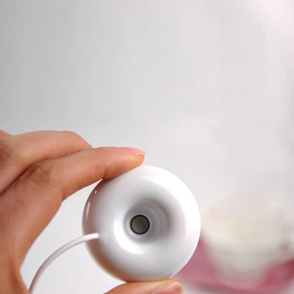 Donut Negative Ion Portable Mini Humidifier Aroma Essential Oil Diffuser Cross-border Special USB Sprayer Fogger Mist Maker | Бытовая