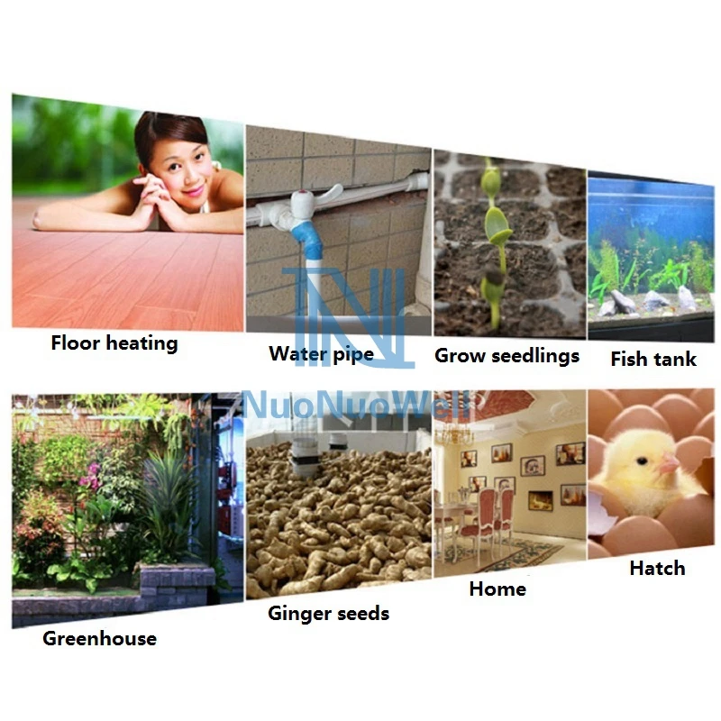 Нагревательный провод для теплицы 220 В с регулятором