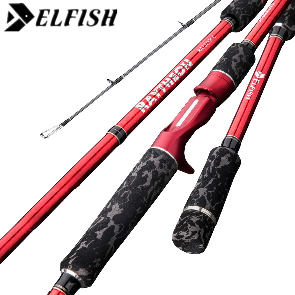 ELFISH 2 сек кастинговое удилище 23 м/XH/10-30 г/ПЭ 2-6 # TORAY карбоновая удочка для приманки