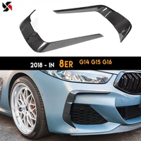 autoclave dry carbon car rear front bumper splitter for 2018 2024 bmw 8 series coupe convertible gc g14 g15 g16 not for m8