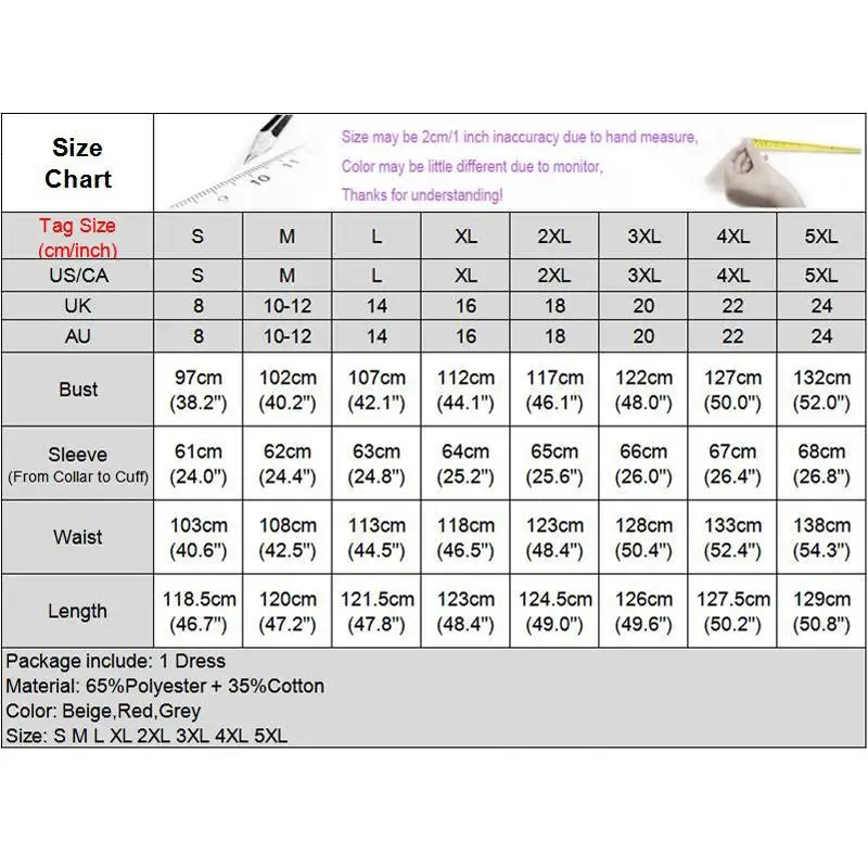

Long Sleeve Autumn Dresses Bohemian Women Vintage Printd Maxi Long Dress 2021 VONDA Casual Loose Sundress Plus Size Vestidos