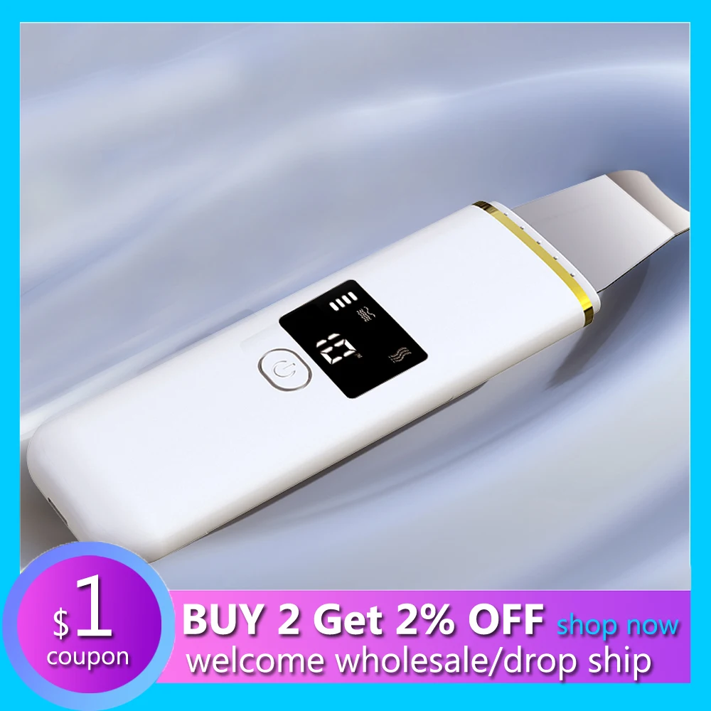 Для лица акне для удаления угрей ультразвуковой ионный аппарат очистки кожи