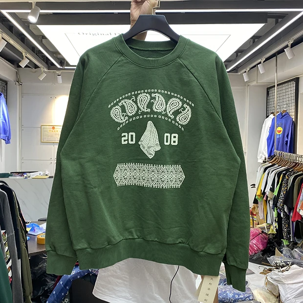 

Новые роскошные мужские толстовки с капюшоном Kapital West Coast CRIPS, мужские толстовки с капюшоном, толстовки с флисовой подкладкой из хлопка и дра...