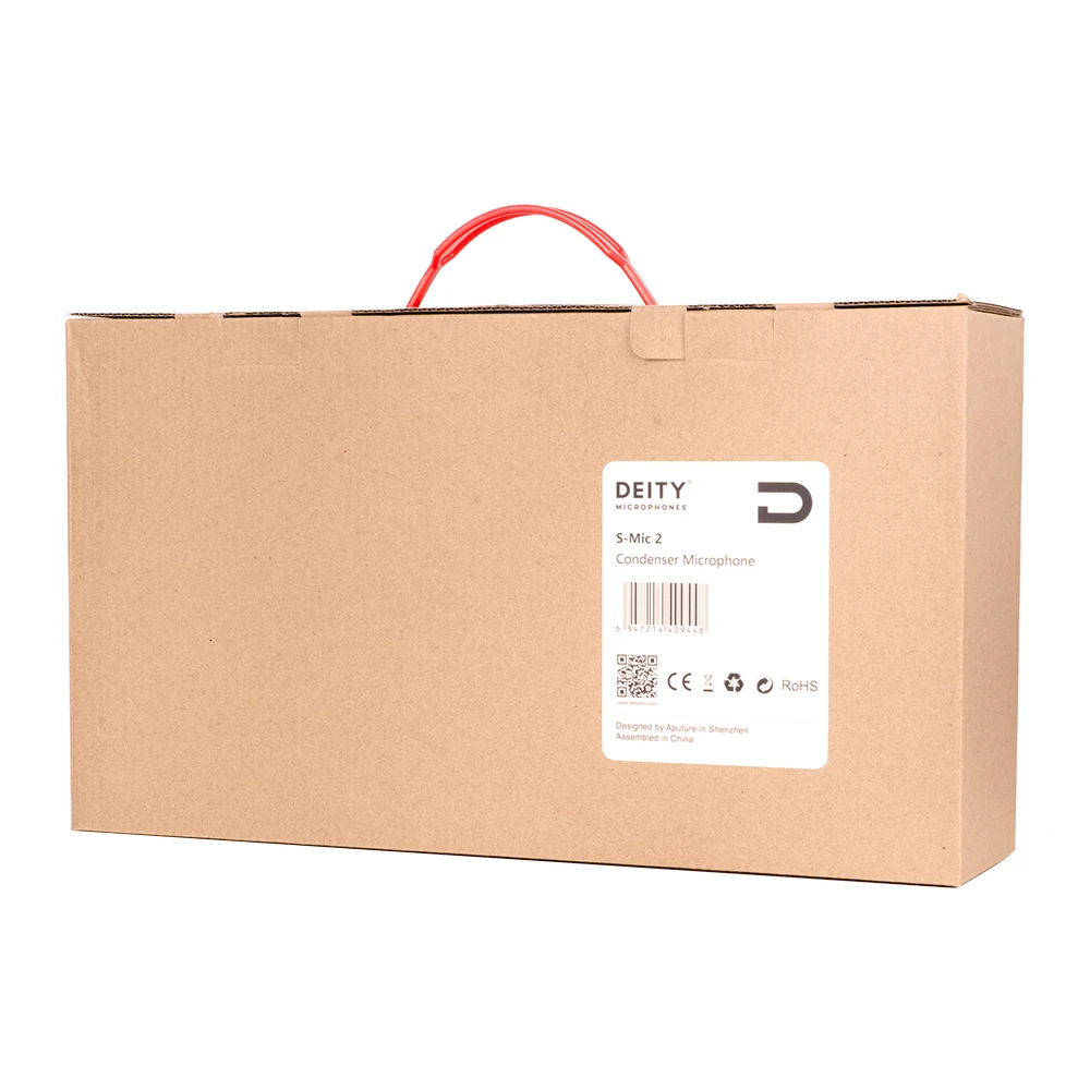 Микрофон пушка Aputure Deity S Mic 2 Конденсаторный микрофон супер кардиоида