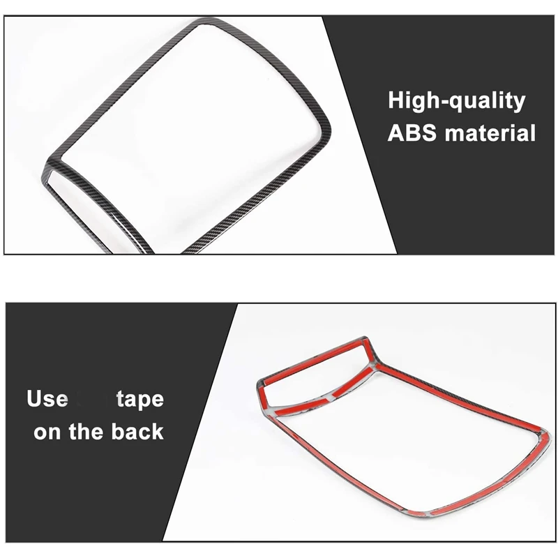 

for Ford F150 2015-2020 Car Reading Light Lamp Frame Rear Small Window Switch Cover Trim Decoration Accessories