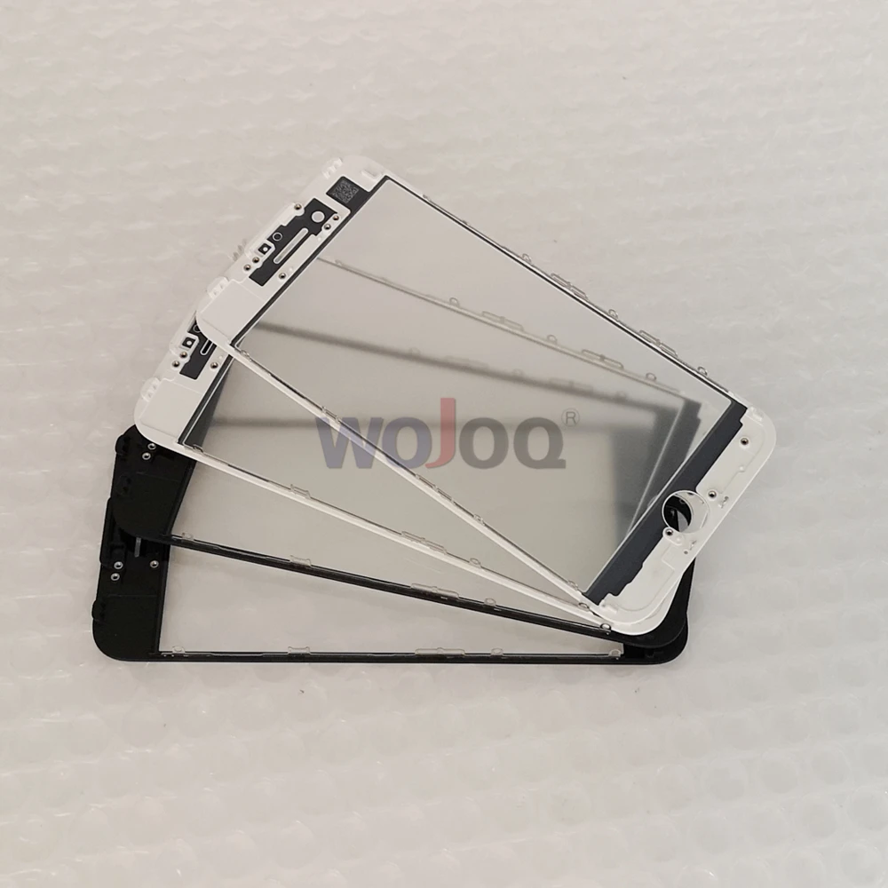 AAA Front Outer Glass Frame Bezel with OCA Film For iPhone 7 8 Plus LCD Screen Touch Replacement Repair Part | Мобильные телефоны и