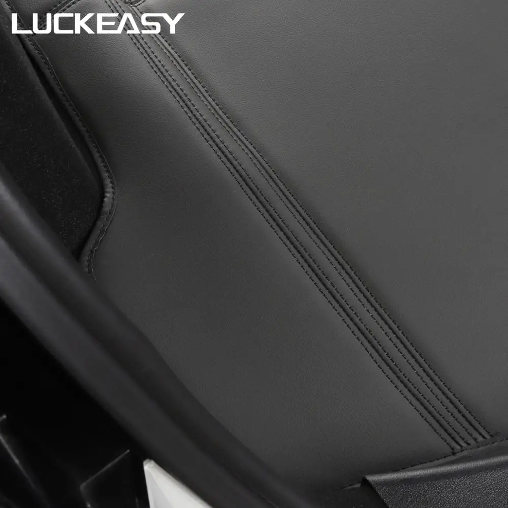 LUCKEASY для Tesla модель 3- автомобиль из микрофибры носить все включено коврики 3 шт./компл