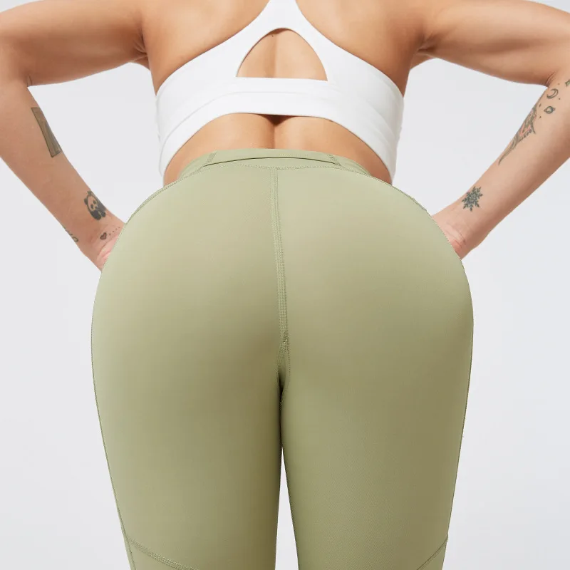 

Fashion Casual Leggings Long Pants Leggings Push up Women High Waist Pocket Workout Leggings 2020 Fitness Women Yoga Pants