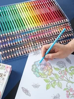48120160180260 professional oil color pencil soft wood watercolor colored pencils set drawing school art supplies